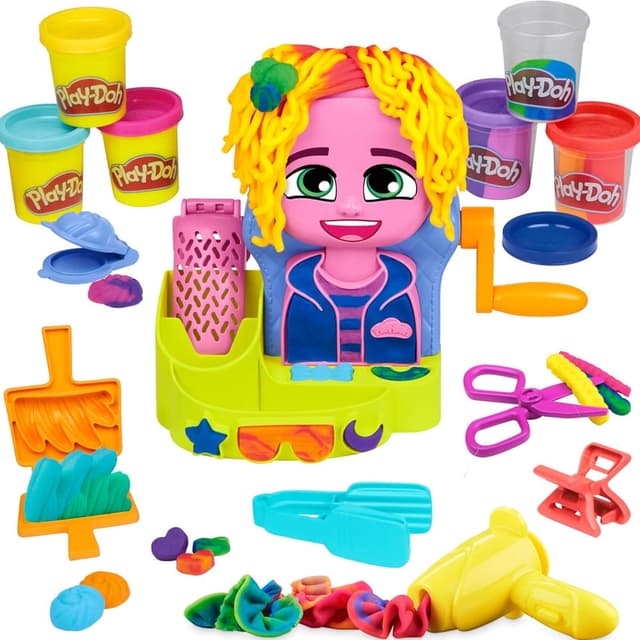 HASBRO Play-Doh Hair Styling Salon, 3+ Years – F88075L01