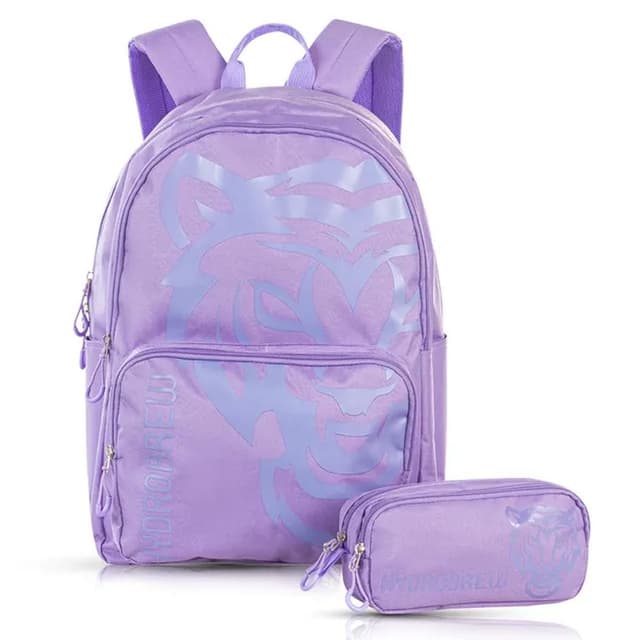 HYDROBREW Purple Colour 18-Inch Multipurpose Backpack - HB.S2.LEPU