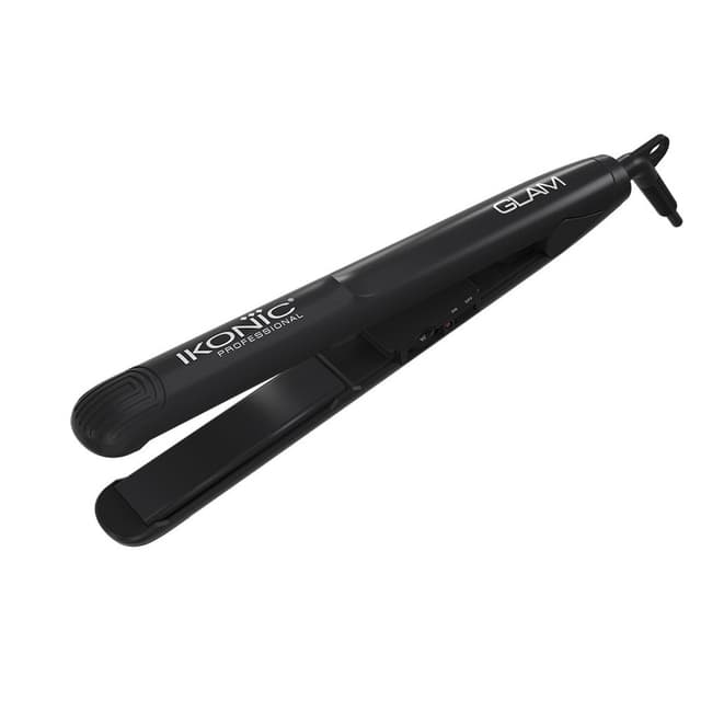 Ikonic Glam Hair Straightener with Professional Floating Tourmaline Ceramic Plates for Effortless Styling