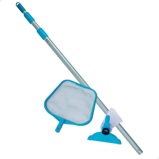 Intex Pool Maintenance Kit with Sifter and Vacuum Telescopic Handle Extensible Length up to 8 Feet - 6941057420028