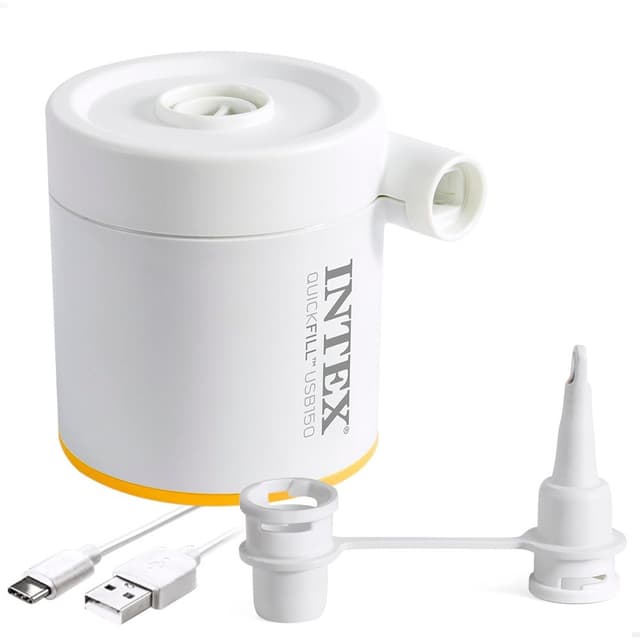 Intex Quickfill USB150 Air Pump - Portable and Efficient Air Inflator for Indoor and Outdoor Use - Model 66616