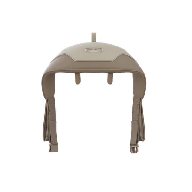 Kingsmith MSK1A Neck Massager, Ergonomic Heat And Massage, Beige - MSK1A