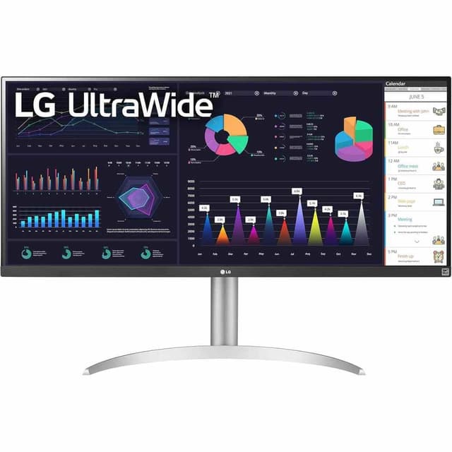 LG 34-inch UltraWide Full HD IPS Monitor with AMD FreeSync - 34WQ650-W