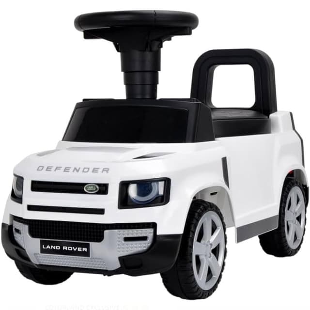 Land Rover Defender 90 Push Car -White - FT-OC6820-P-WHITE