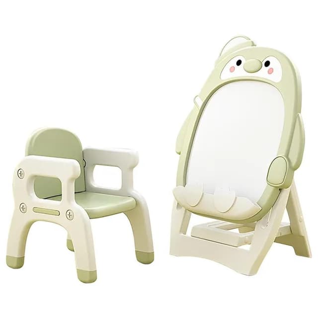 MYTS - Indoor Penguin Kids Writing And Drawing Board - Green - Model MYTS DC001 GR