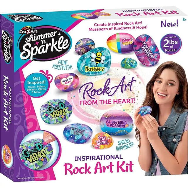SNS Inspirational Rock Art Craft Set - SNS-65520