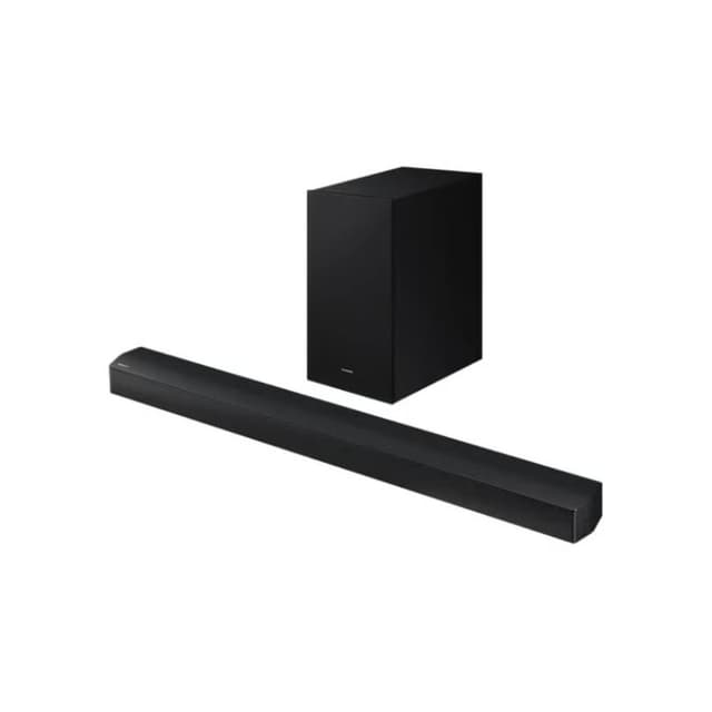 Samsung Soundbar, B-Series, 3.1ch, 2024, Dolby Audio, Built-in Center Speaker, Subwoofer with Bass Boost, Adaptive Sound - HW-B650D/SA Black