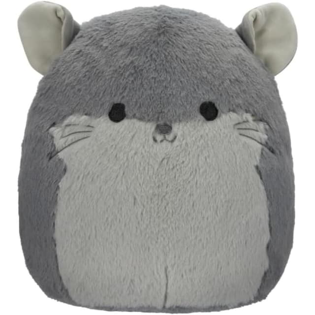 Squishmallows 12-Inch Fuzzamallow Miper the Chinchilla Plush Toy – Medium Size, Soft & Cuddly – SQCR05615