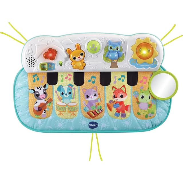 VTech - Dream Musical Piano, Baby Musical Toy Mat with Sounds for Boys And Girls, Soothing And Playful Music - Multicolor - VT80-158163