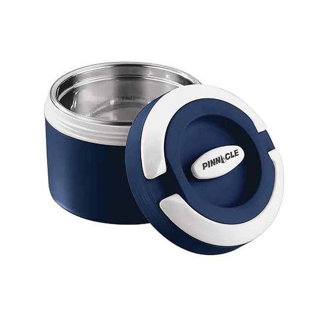 Winsor Pinnacle Prime 600ml Insulated Lunch Box, Leak-Proof And Stylish Blue Design - WPR2004-BLU