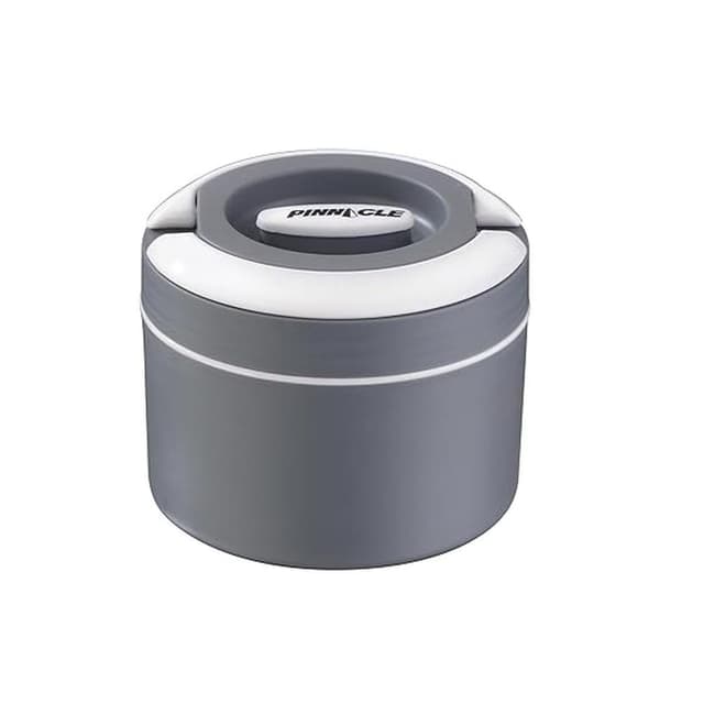 Winsor Pinnacle Prime 600ml Insulated Lunch Box, Leak-Proof And Stylish Gray Design - WPR2004-GRY