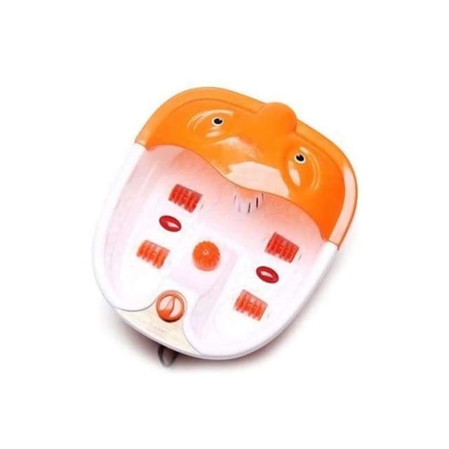 T&F Multifunctional Footbath Massager with Heat, Bubble & Vibration - Foot Spa Pedicure Tub with Rollers for Relaxation