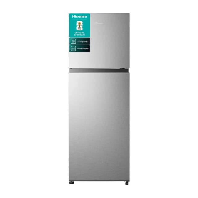 Hisense RT3N418NAI Top Mount Refrigerator 418L Gross 326L Net Silver Inverter Total No Frost