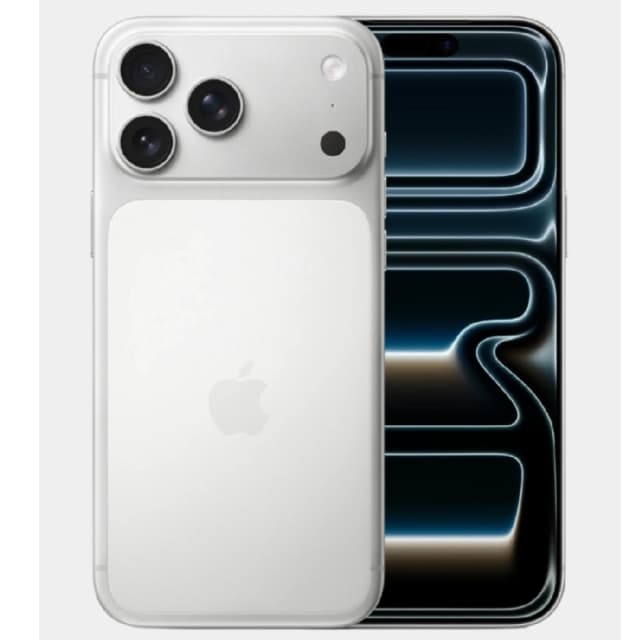 Apple iPhone 17 Pro 256GB 5G Dual eSIM 6.3-Inch Super Retina XDR 120Hz Display A19 Pro Triple 48MP Camera iOS 26 Silver
