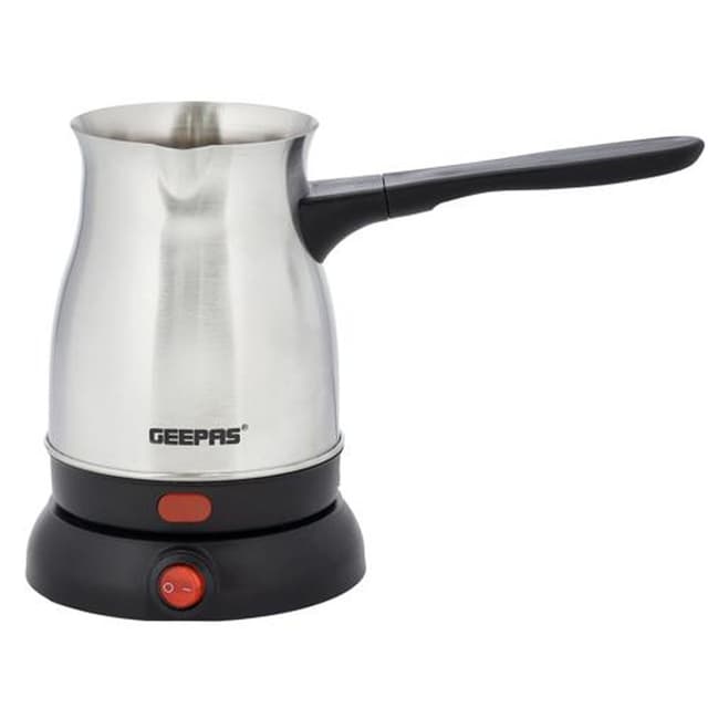 Geepas Electric Turkish Coffee Maker Silver - GK38050