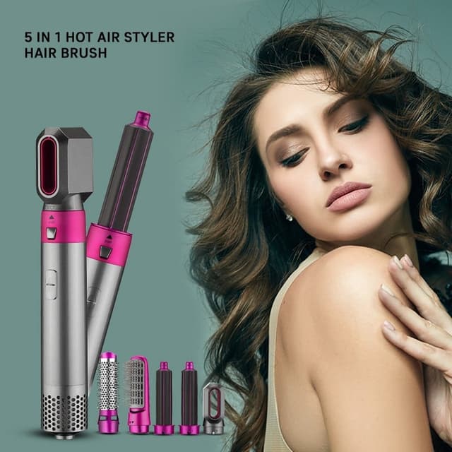 5 in 1 Hot Air Styler Hair Brush