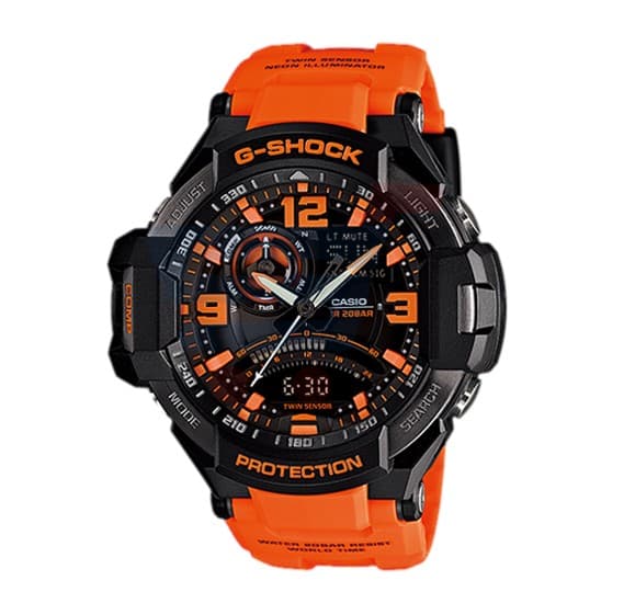 Casio G-Shock Quartz Watch Analog-Digital Watch - For Men - GA-1000-4ADR