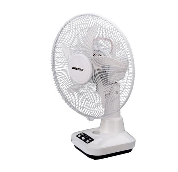 Geepas Rechargeable 12-inch Oscillation Fan - GF21118