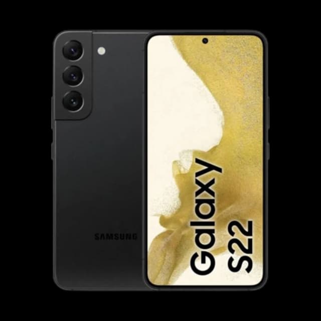 Samsung Galaxy S22 8GB RAM 256GB 5G Phantom Black Single SIM & eSIM International Version, Renewed