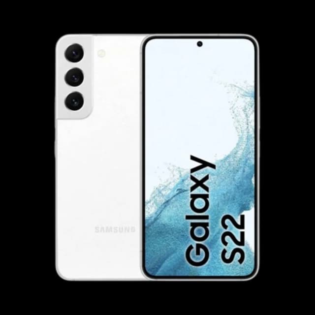 Samsung Galaxy S22 8GB RAM 256GB 5G Phantom White Single SIM & eSIM International Version, Renewed