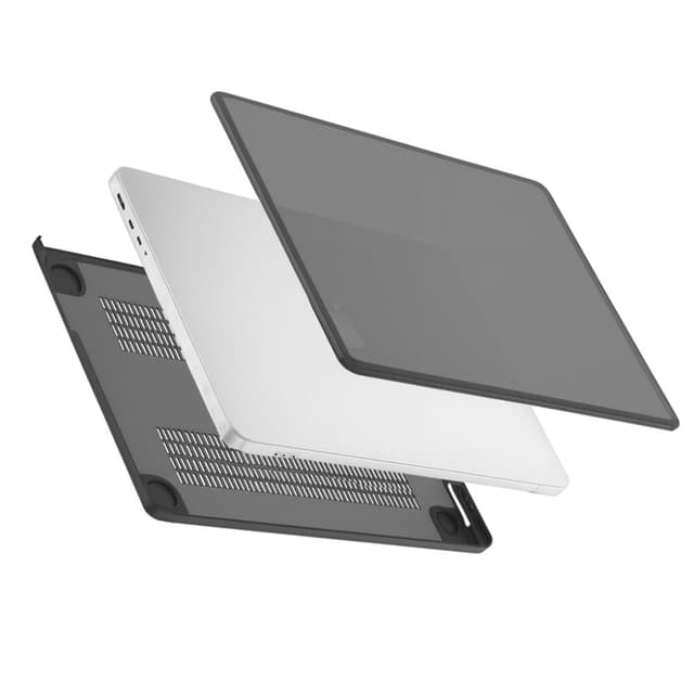 Blupebble MacBook Air 15 Inch Black Frost Snap Shell - BP-MBBFS15AIR-BLK