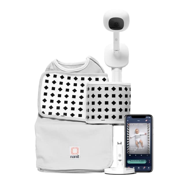 Nanit Pro Complete Monitor System with Breathing Motion - Ultimate Baby Monitoring Solution - NT-P311