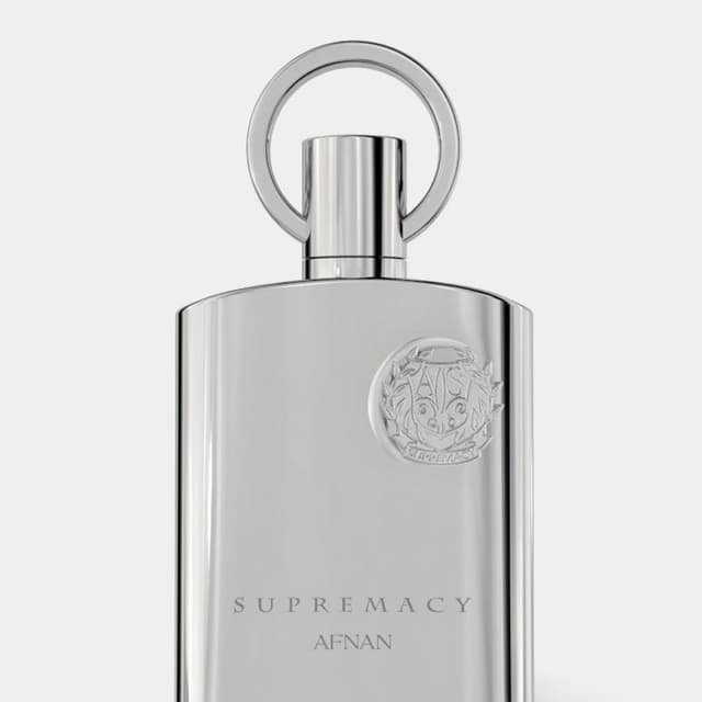 Afnan Supremacy Silver Eau de Parfum (EDP) - 100ml, for Men - AFNA00023, Woody Spicy Scent, Long-Lasting Luxury Fragrance