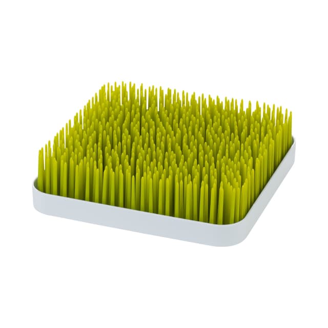 Boon Grass Countertop Drying Rack, Low-Profile Easy to Clean Baby Bottle Drying, B373