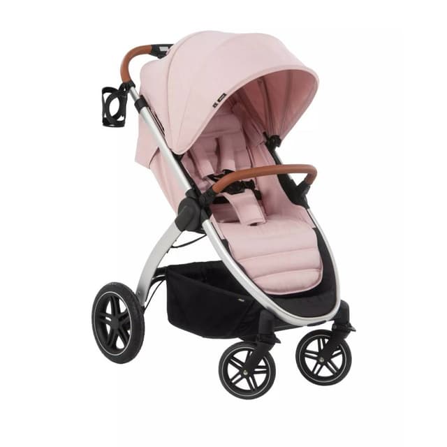 Hauck Standard Stroller Uptown, Stylish and Comfortable Baby Pushchair, Rose, HK148266