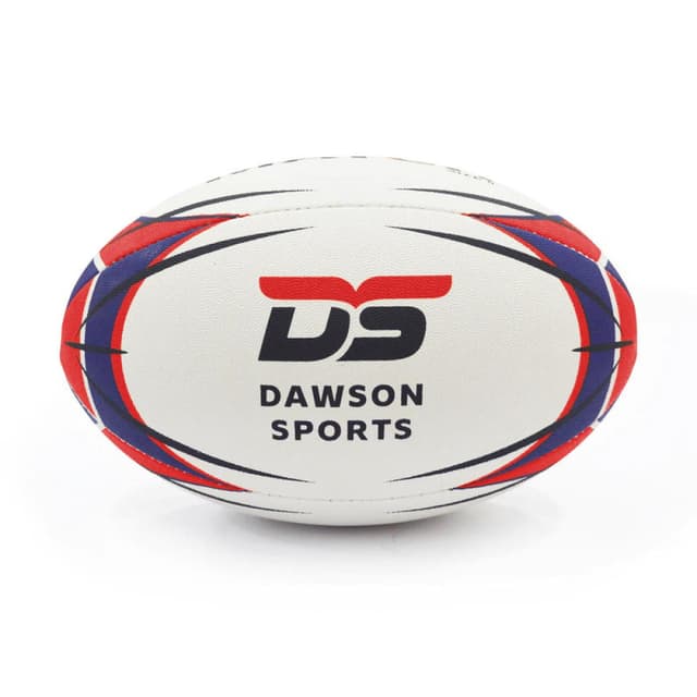 Dawson Sports - International Match Rugby Ball Size 4 Multicolor - Durable Training Ball for Kids Adults - Model 9-009-4