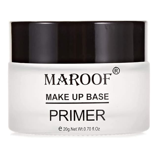 Maroof Makeup Base Primer - MMB01-01 (01 Transparent) - 20g - Lightweight, Smoothing, Pore-Minimizing Primer for Long-Lasting Makeup