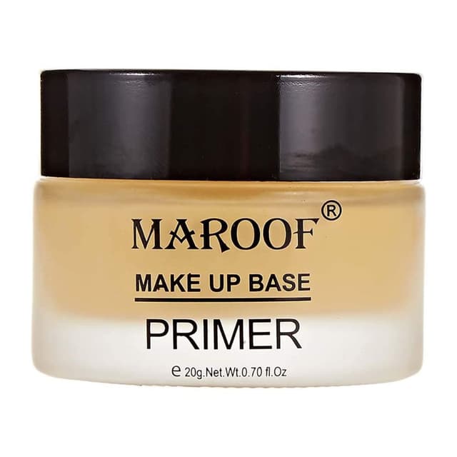 Maroof Makeup Base Primer - MMB01-01 (04 Beige) - 20g - Lightweight, Smoothing, Pore-Minimizing Primer for Long-Lasting Makeup