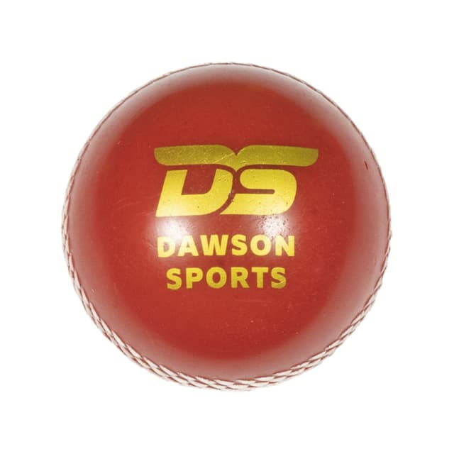 Dawson Sports - Poly Hard Cricket Ball Red - Durable Training Ball for Kids Adults - Model 5-216
