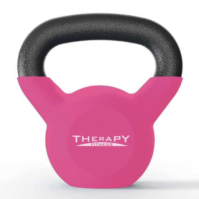 Therapy Fitness - Neoprene Kettlebell 4 KG Pink - Durable Fitness Sensory Training Toy - Model 12-615-4