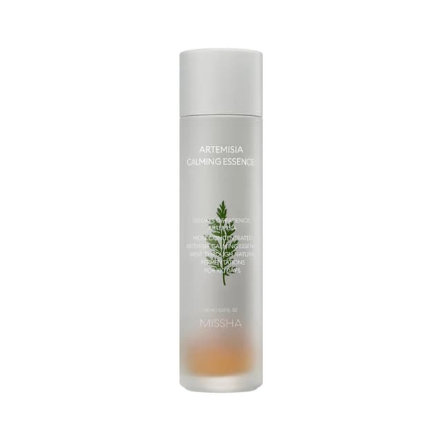 Missha Time Revolution Artemisia Calming Essence - 150ml, Double-Fermented Artemisia for Soothing, Radiant Skin