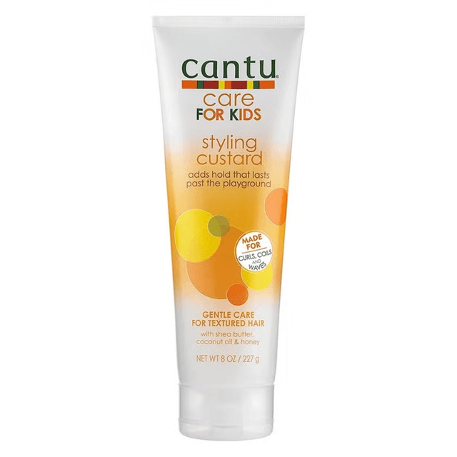 Cantu Kids Styling Custard Cream - 227g, for Soft Hold and Defined Curls, Natural Hair Care