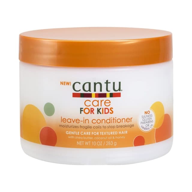 Cantu Kids Care Leave-In Hair Conditioner for Soft and Manageable Curls, 283g