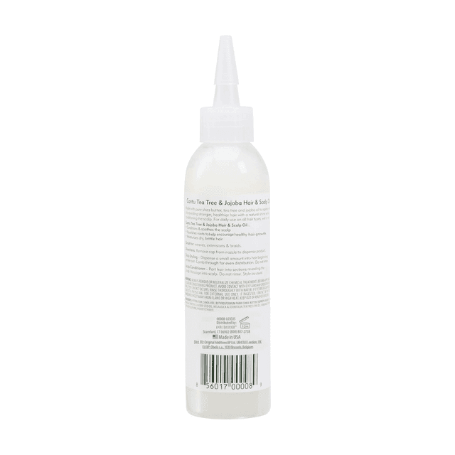 Cantu Tea Tree and Jojoba Hair and Scalp Oil for Nourishment and Scalp Health, 180ml