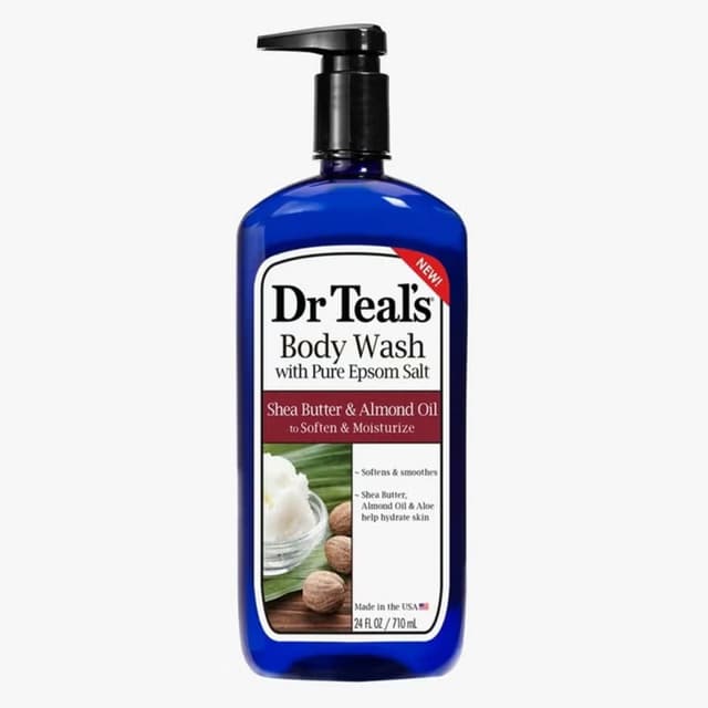 Dr Teals Epsom Salt Body Wash with Shea Butter and Almond Oil 710ml