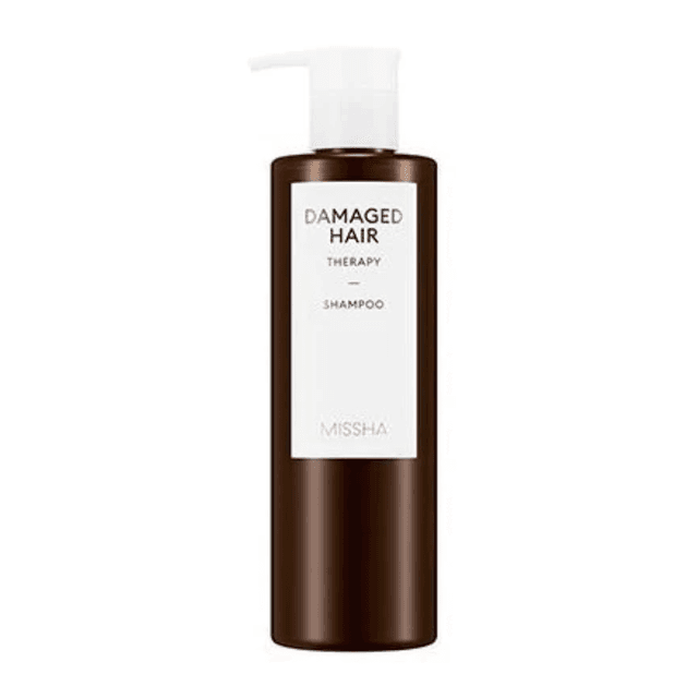 Missha Damaged Hair Therapy Shampoo - 400ml, Protein H & Biotin Enriched, pH-Balanced Repair for Dry & Chemically Treated Hair