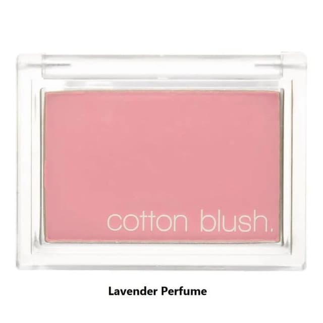 MISSHA Cotton Blush - Lavender Perfume - Soft-Matte Powder Blush for a Cool, Brightening Effect