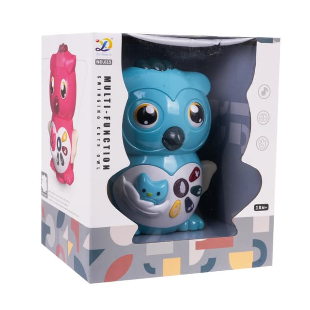 Hyperion Multi-Function Swinging Cute Owl Green Pink - 615