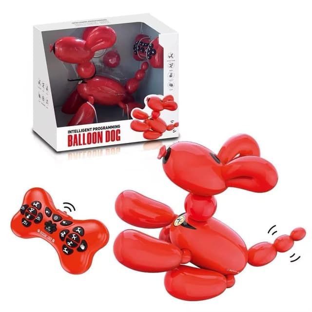 Hyperion Rc Dog - Intelligent Programming Balloon Dog - Red - NO K32R