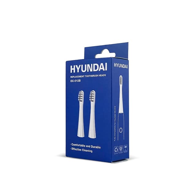 Hyundai Replacement Toothbrush Heads Compatible With Electric Toothbrush Model OC-012B - OC-012B