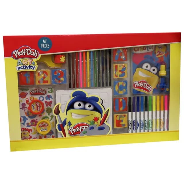 Play doh 67 Pieces Art Set In Jumbo Box - GS-67-PD