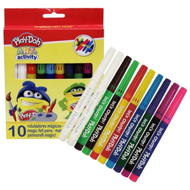 Play doh 9 1 Rainbow Magic Water Color Pen - RTM-10-PD