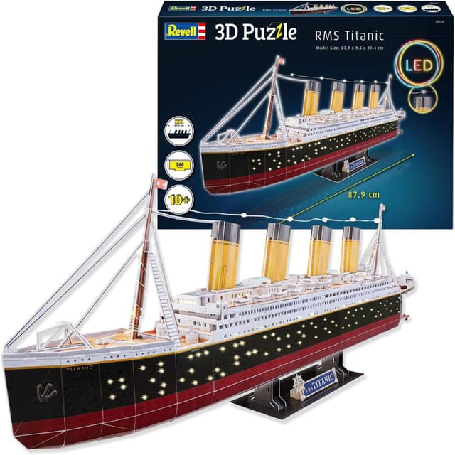 Revell 3d Puzzle Rms Titanic -Led Edition - 154