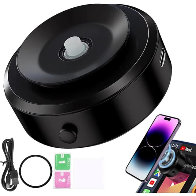 Vacuum Suction Phone Holder Without Gravity Magnetic Car Mount For Dashboard and Windshield - VACPHLD101