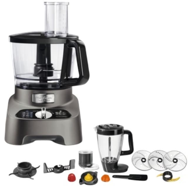Moulinex Food Processor 1000W with 31 Functions Multi Purpose FP825E27