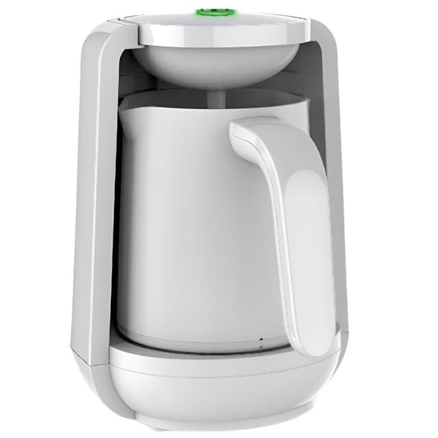 Orca Turkish Coffee Maker 250ml 480W Fast Brewing With Overheat Protection White CM1179A-CB
